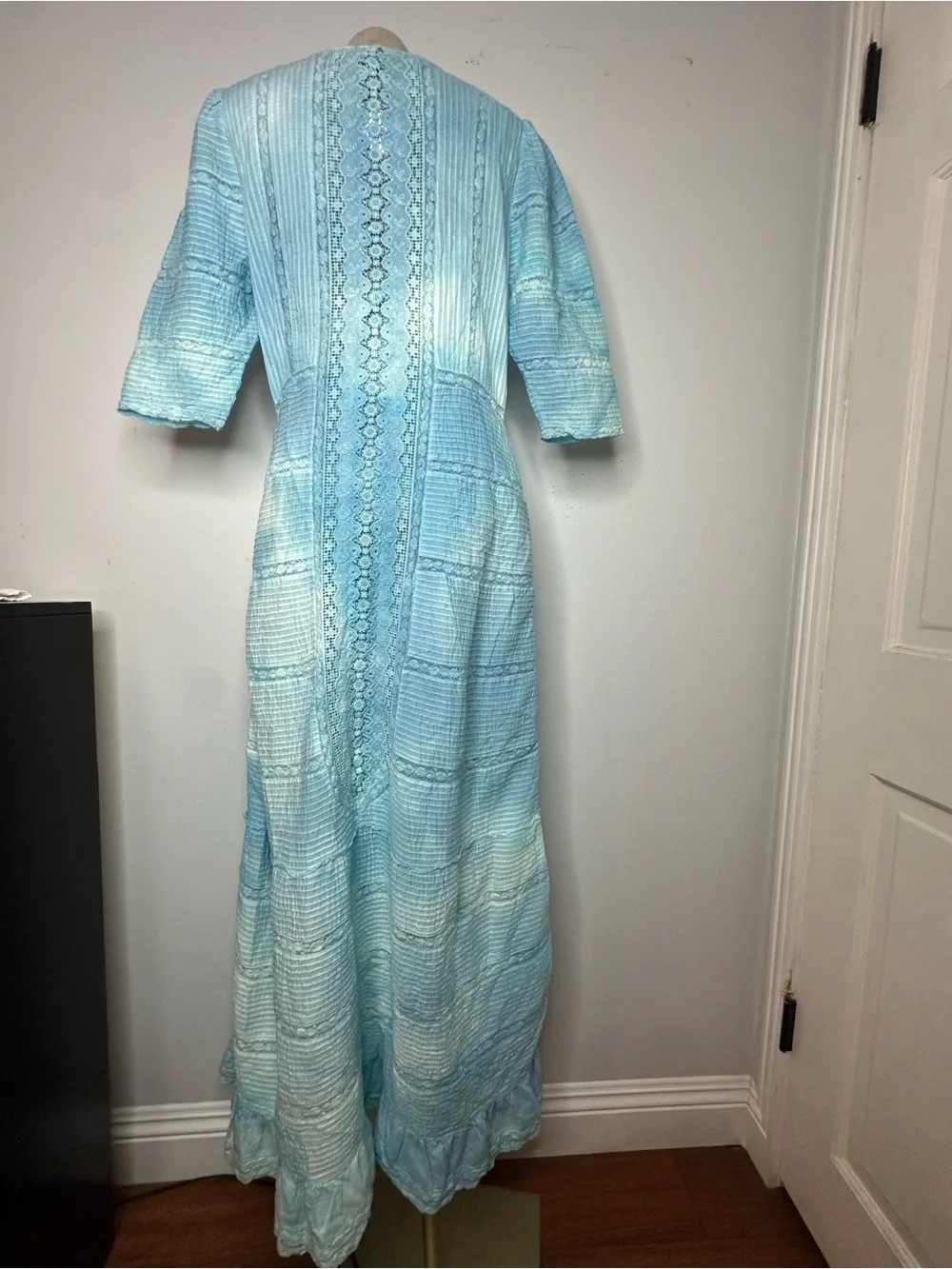 LoveShackFancy Adrianne Maxi Dress size 10/ slip size 8